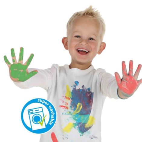 Ses Creative Set Acuarele Eco Pentru Degete - imagine 6