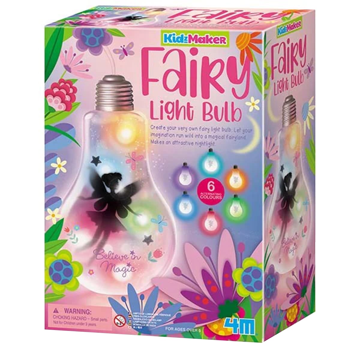 Set creativ 4M: Bec fermecat cu zane și lumini colorate