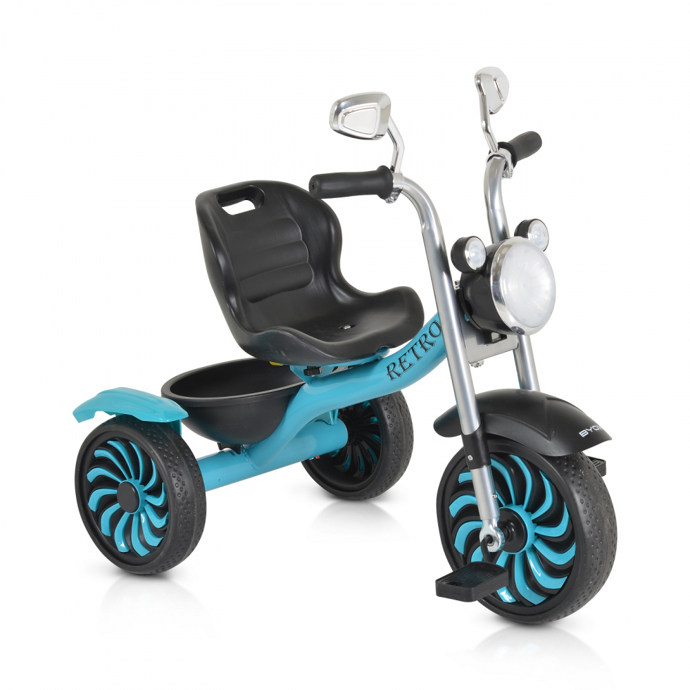 Byox Tricicleta Retro Blue 3-25kg - imagine 6