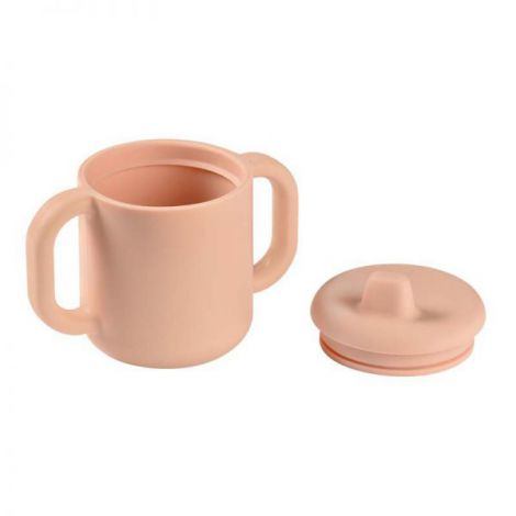 Set Masa Silicon Beaba Old Pink | Autodiversificare - imagine 3