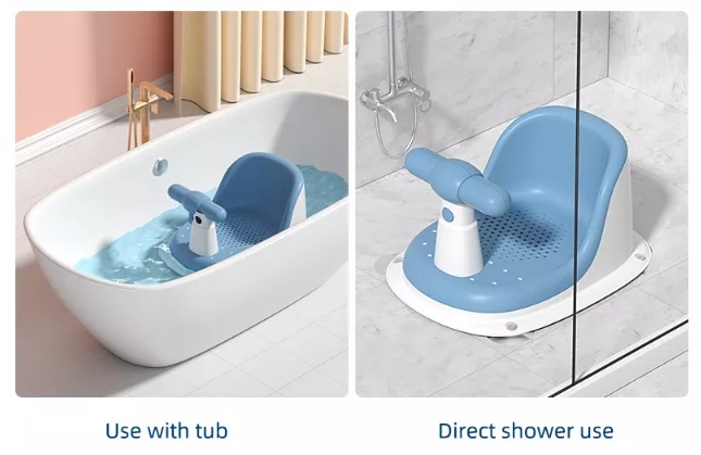 Scaun Baie Little Mom Blue - Siguranță maximă - imagine 6
