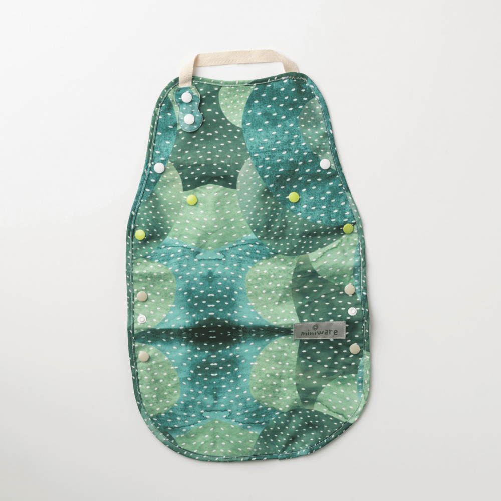 Baveta 2 in 1 Miniware Catch & Cover | Prickly Pear
