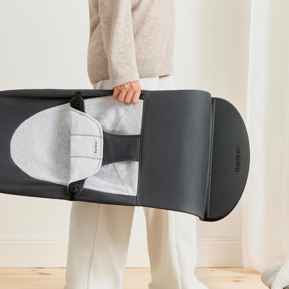 Balansoar BabyBjorn Balance Dark Gray - Ergonomic - imagine 5