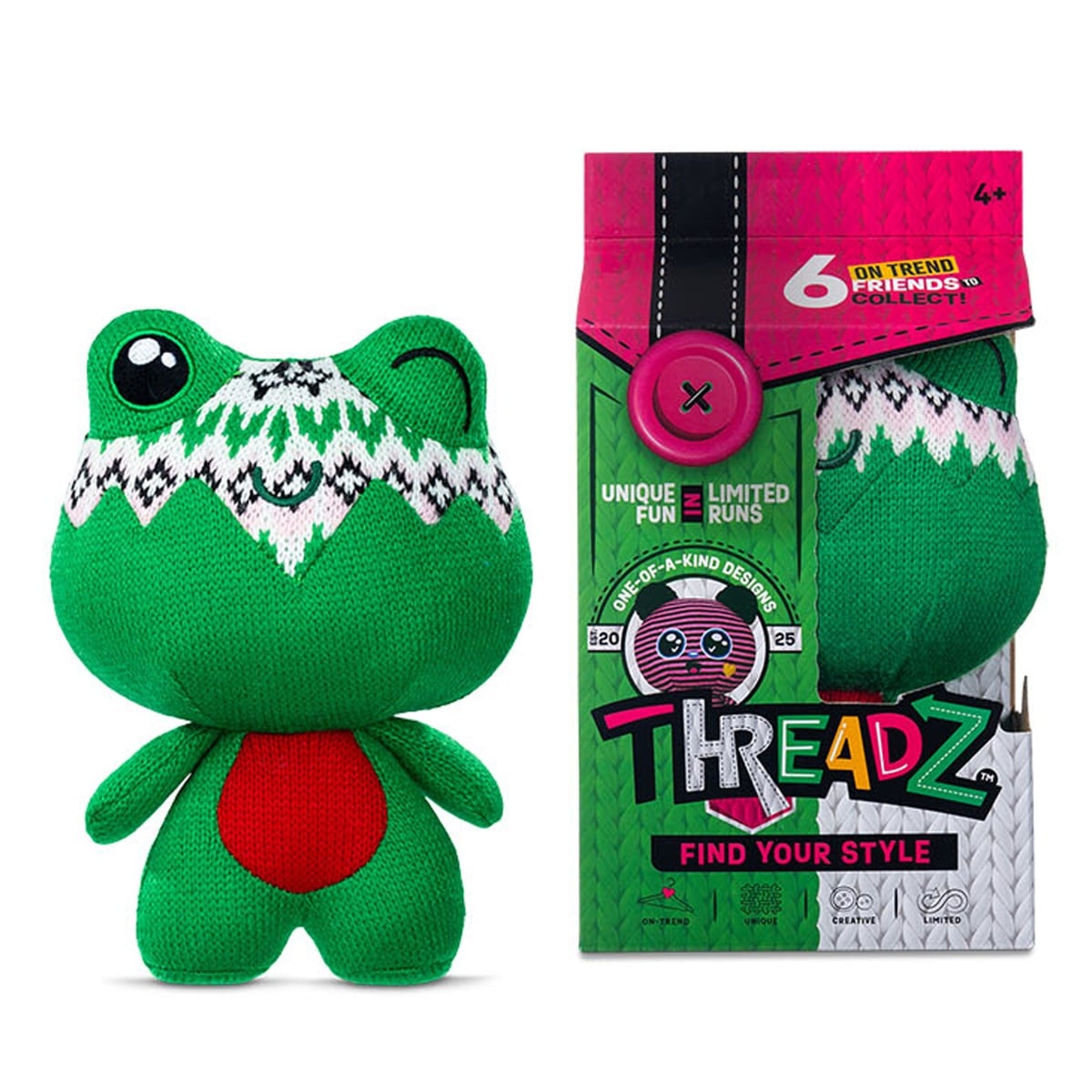 Jucărie Plus Frog Threadz | Ediție Limitată
