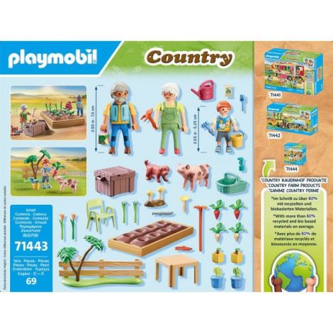 Playmobil Grădina cu Bunici | Joc de Rol în Natură - imagine 6