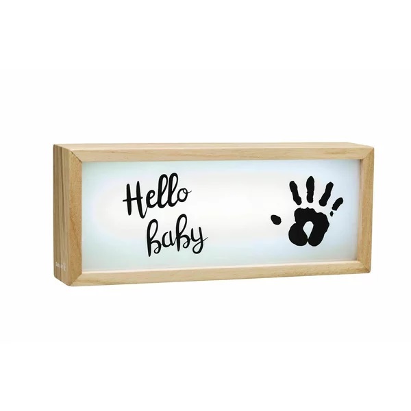 Caseta Luminoasă Baby Art | Amprentă Personalizată - imagine 5