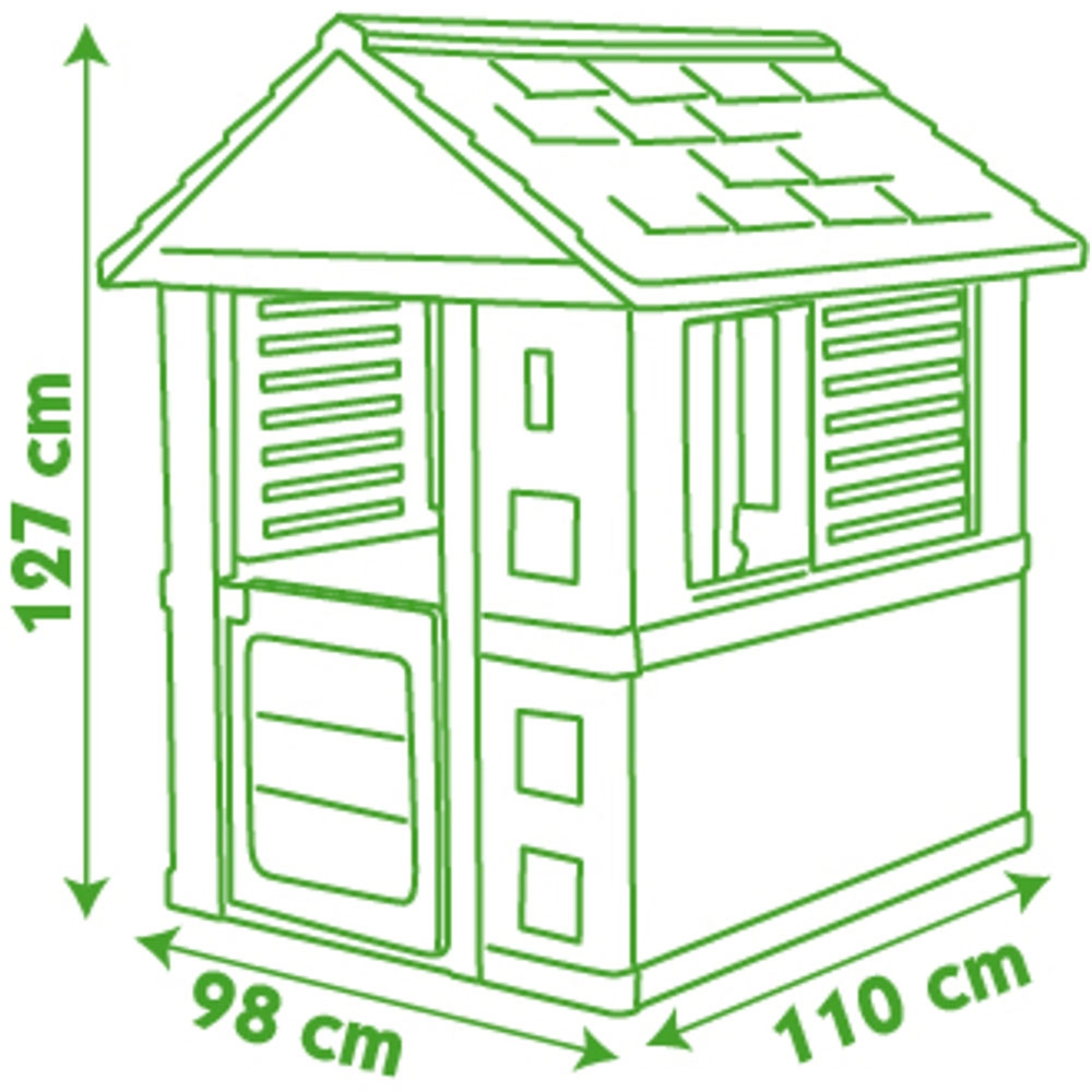 Casuta Smoby Lovely pentru Gradina - Jucarii Exterior - imagine 3