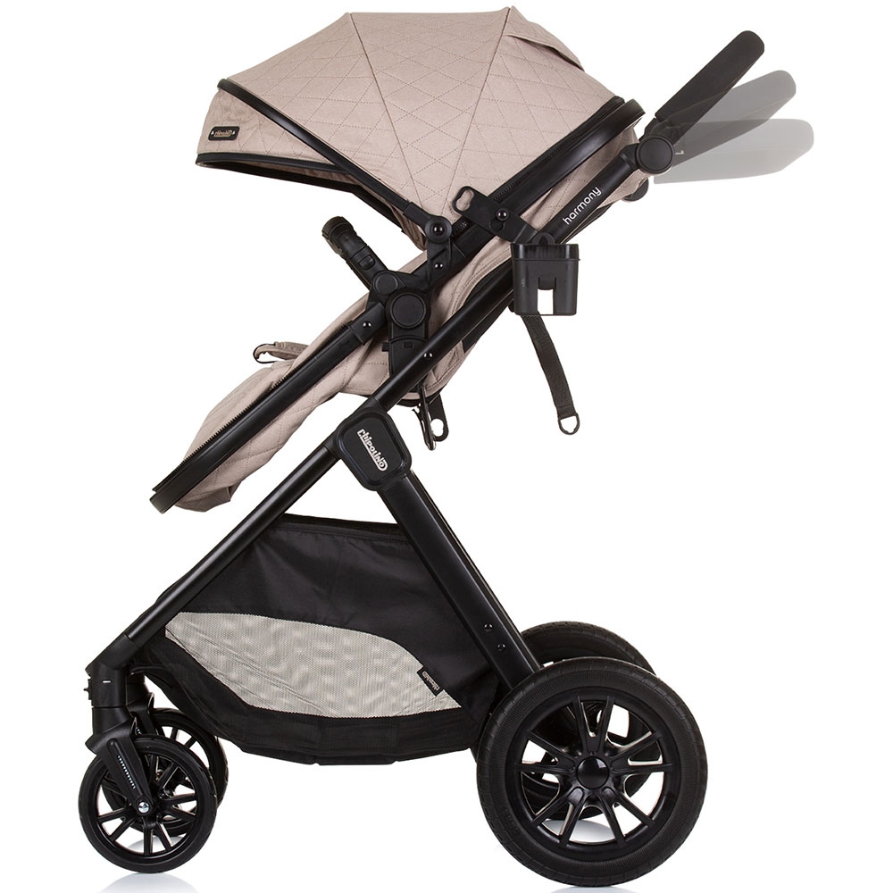 Carucior Chipolino Harmony 2 in 1, Macadamia - imagine 4