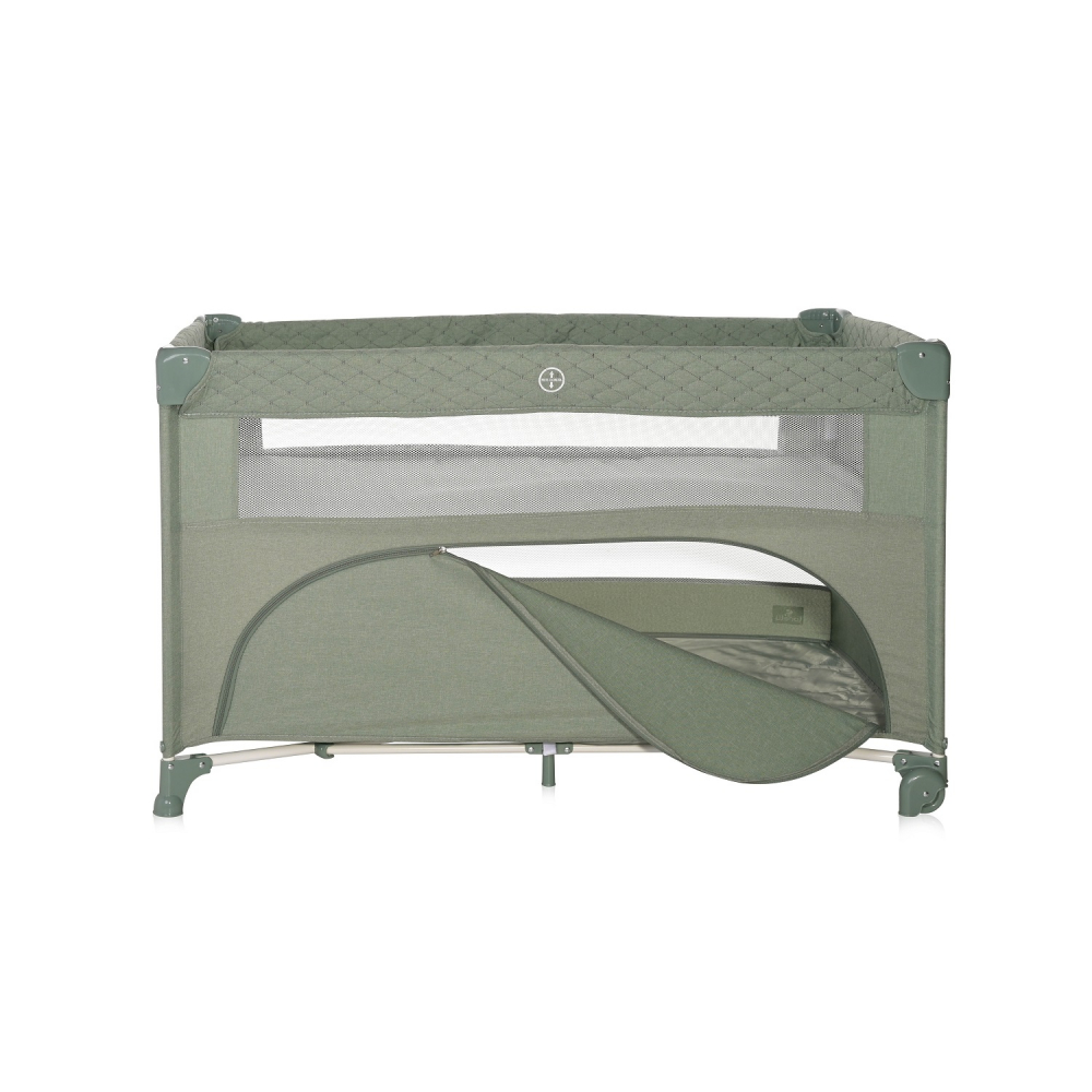 Patut pliabil Lorelli Up and Down, Green Teddy