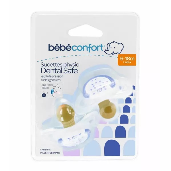 Set 2 Suzete Dental Safe Bebe Confort 6-18 luni - imagine 4