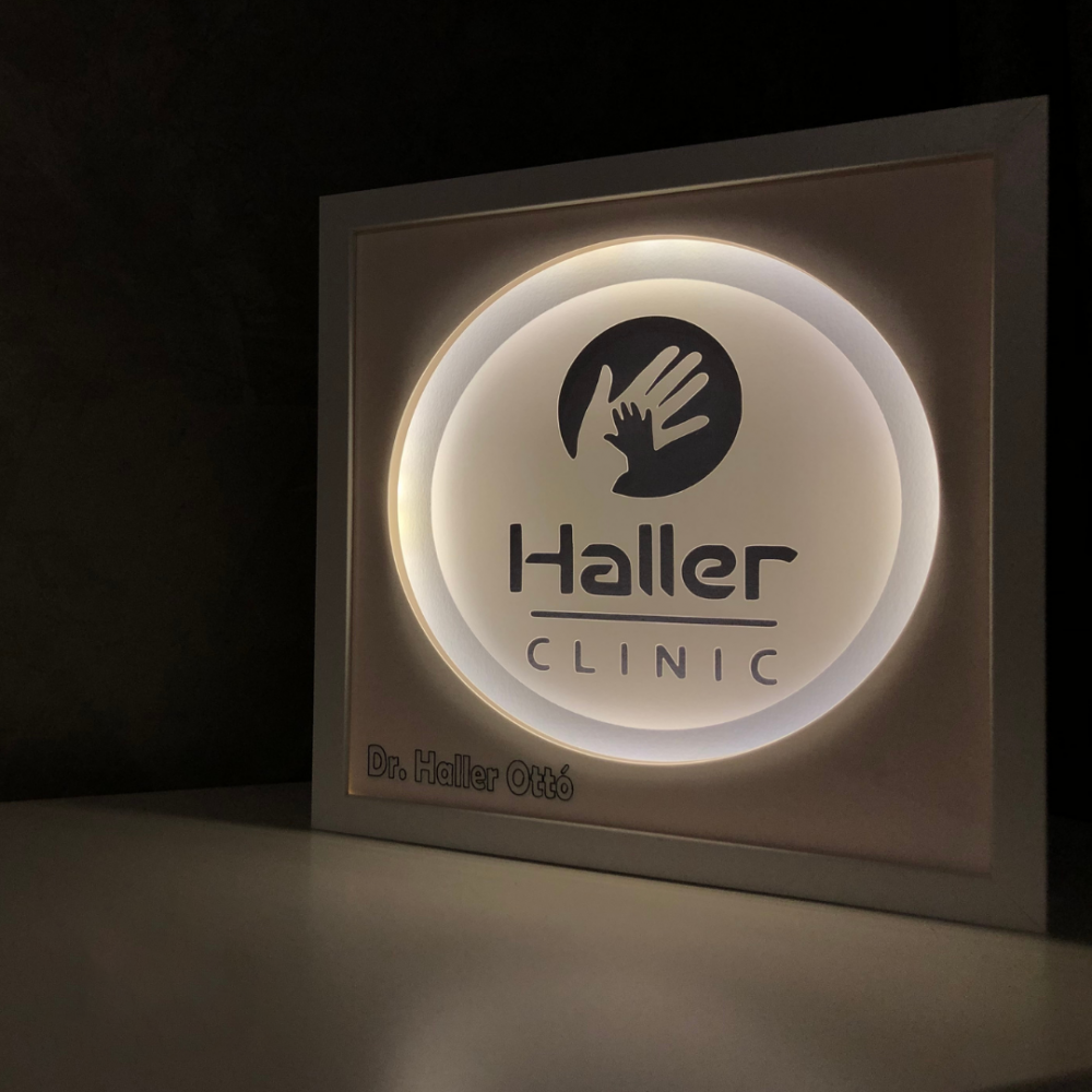 Tablou Luminos Logo 022 Noorhandmadeatelier | Decor 3D