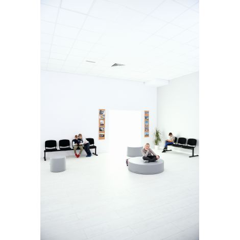 Puf Gri Extralarge Moje Bambino 120 cm - imagine 5