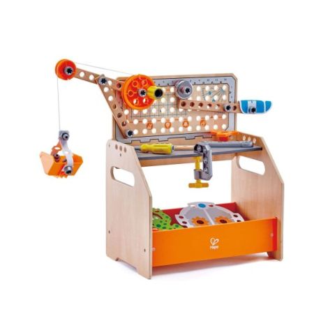 Hape Banc de Lucru Științific - 58 Piese Educaționale