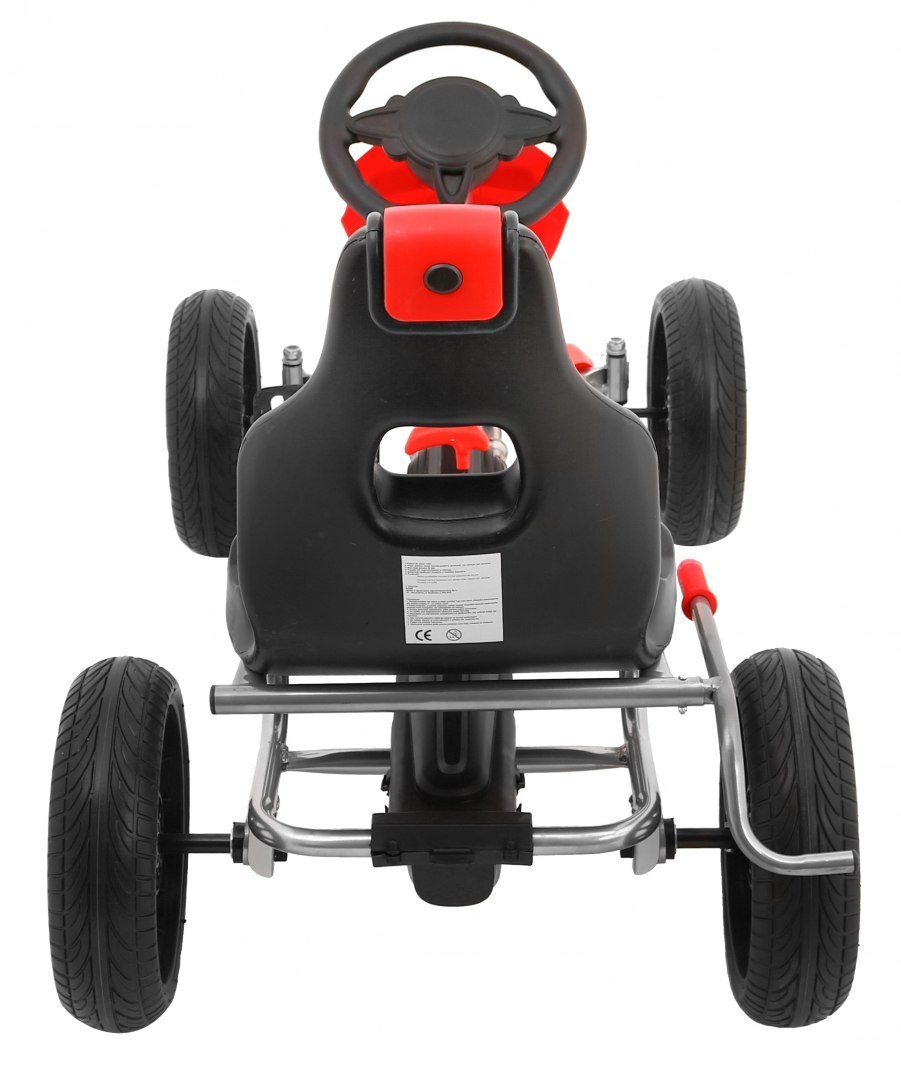 Kart cu Pedale Grand Ride Rosu | Autokids - imagine 4