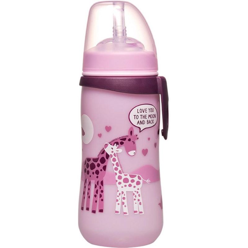 Cana Straw Cup Nip cu Clip și Pai Silicon - imagine 5