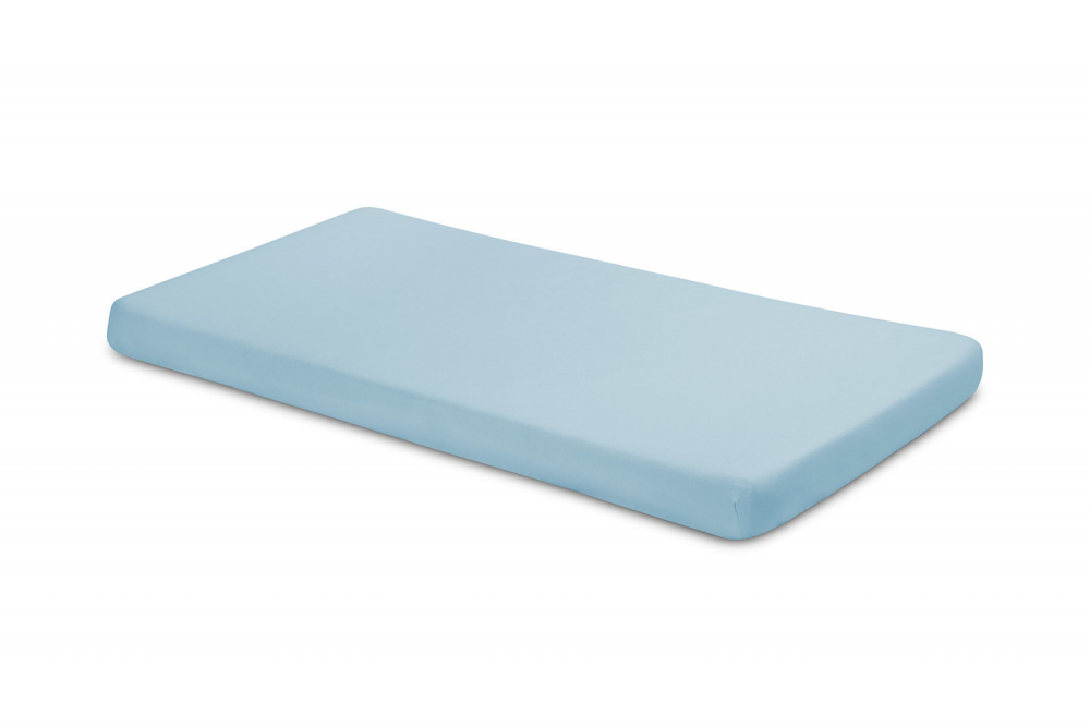 Cearsaf Sensillo Jersey Deluxe Blue 120x60cm - imagine 4