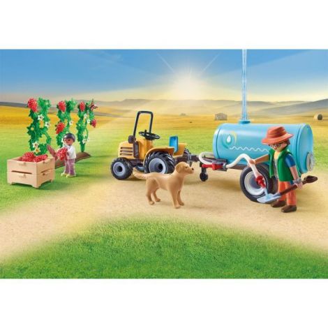 Playmobil Tractor cu Remorcă și Cisternă - imagine 3