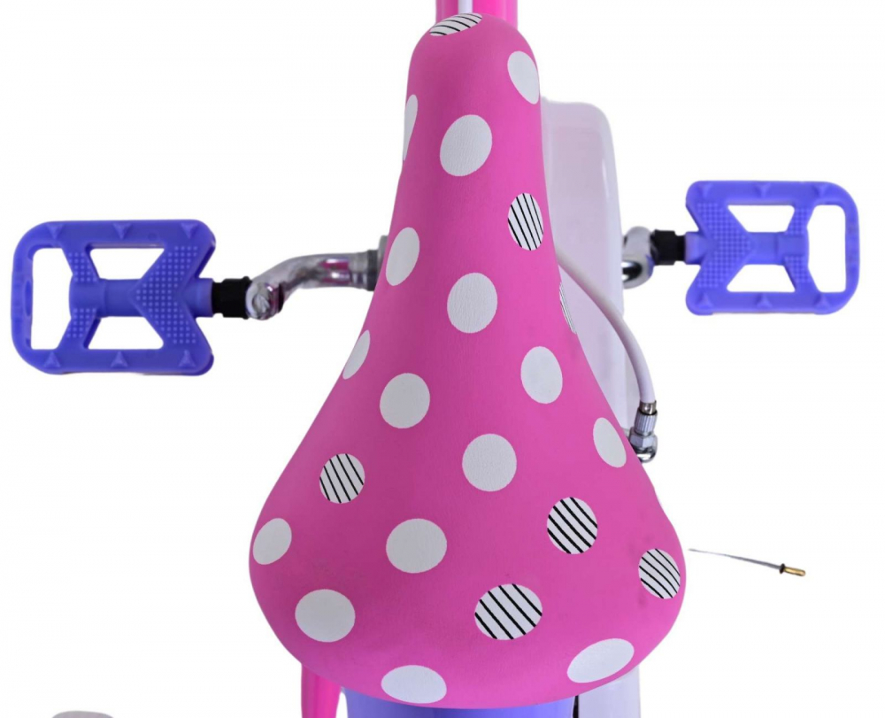 Bicicleta EL Minnie Mouse 14" | Scaun și Ghidon Reglabil - imagine 2