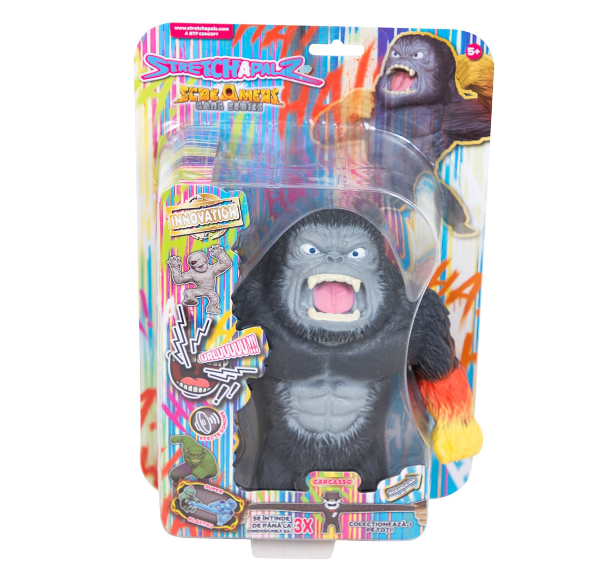 Figurina Flexibila Stretchapalz Sarugami, 16 cm