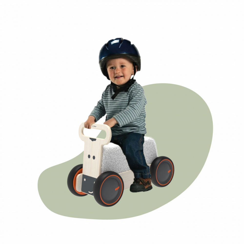 MamaToyz Vacuta 3 în 1: Ride-On și Premergător - imagine 6