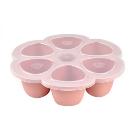 Recipient multiportii Beaba 6x90ml - Old Pink