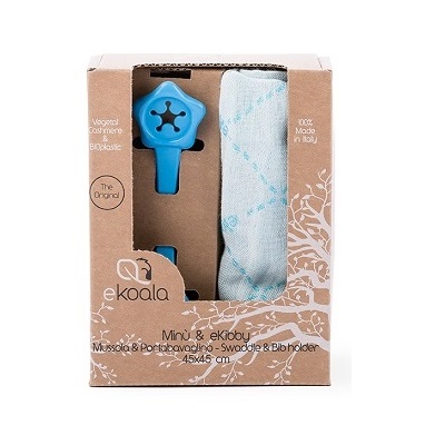Set Swaddle eKoala Blue | Material Natural și Sigur - imagine 6