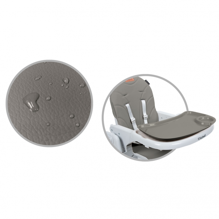 Scaun de masa Kidwell Beno Gray, multifuncțional - imagine 7