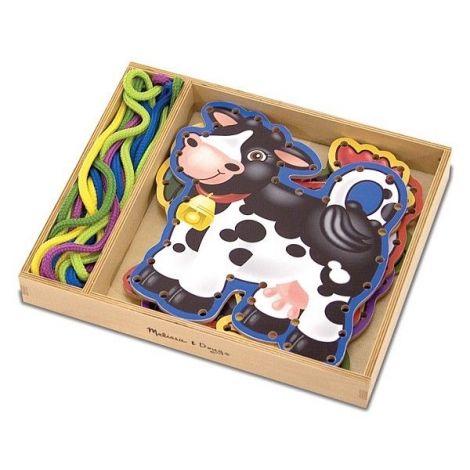 Joc de Indemanare Sireturi Ferma Melissa&Doug - imagine 2