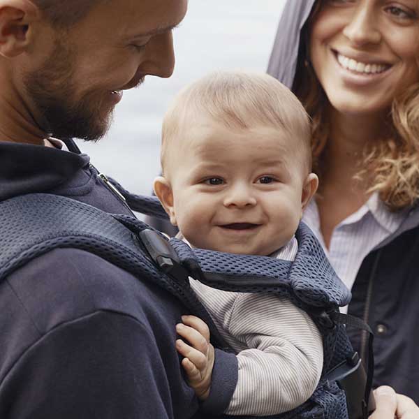 BabyBjorn One Air Navy - Marsupiu Ergonomic Premium - imagine 7