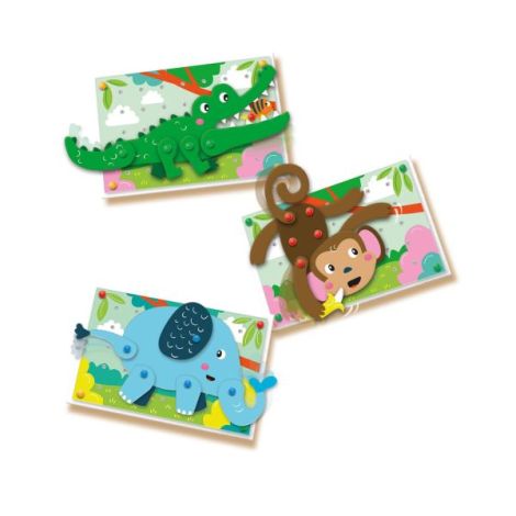 Set Mozaic Animale Ses Creative | Puzzle Creativ - imagine 4