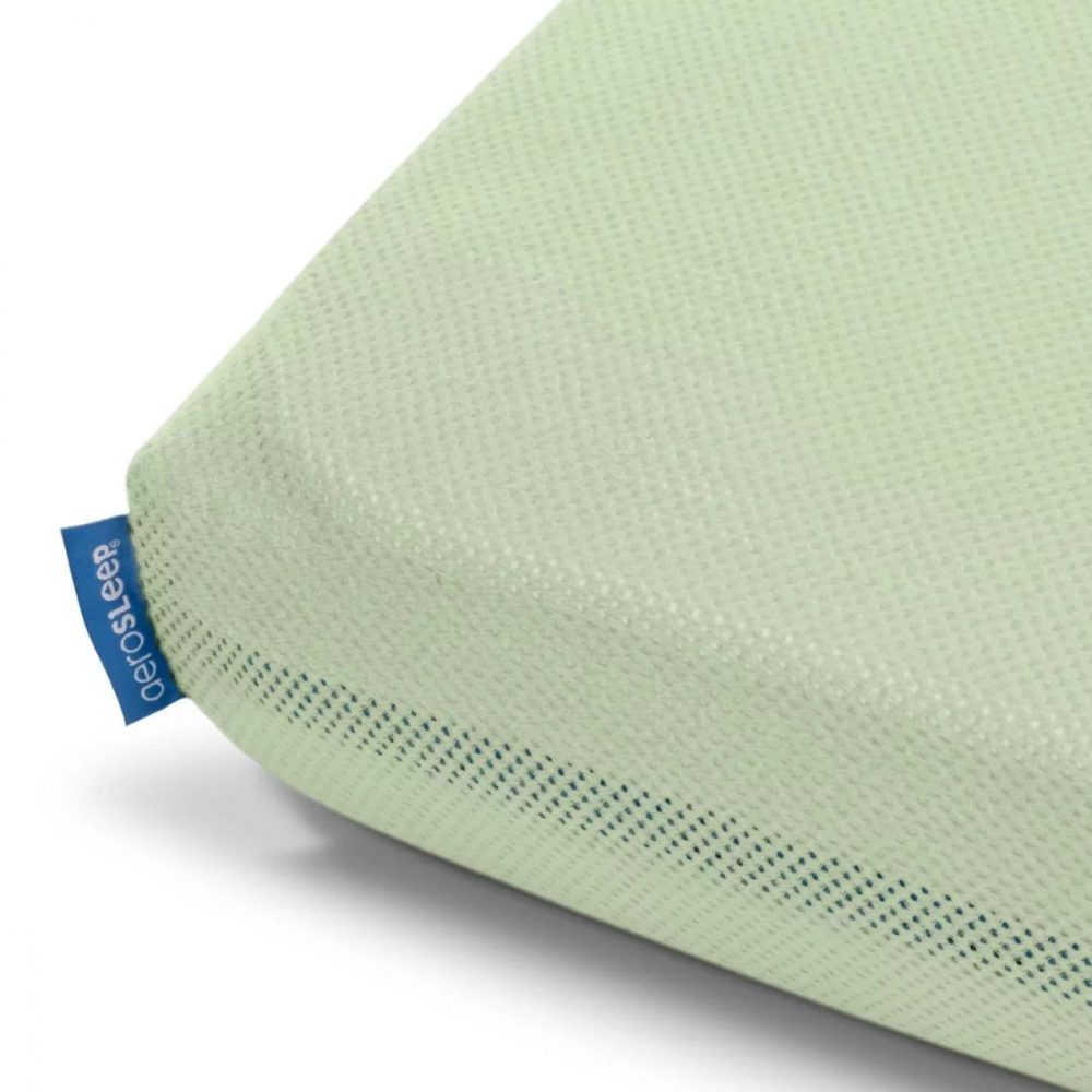 Cearsaf Aerosleep Olive 120x60 cm | Aerisire Maximă - imagine 6