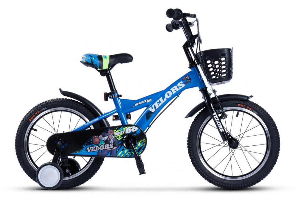 Bicicleta Velors 18" | Ideală pentru Copii 5-7 Ani