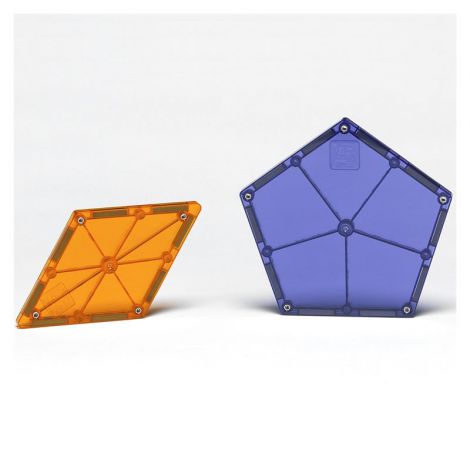 Set Extensie Magna-Tiles Poligoane, 8 piese - imagine 2