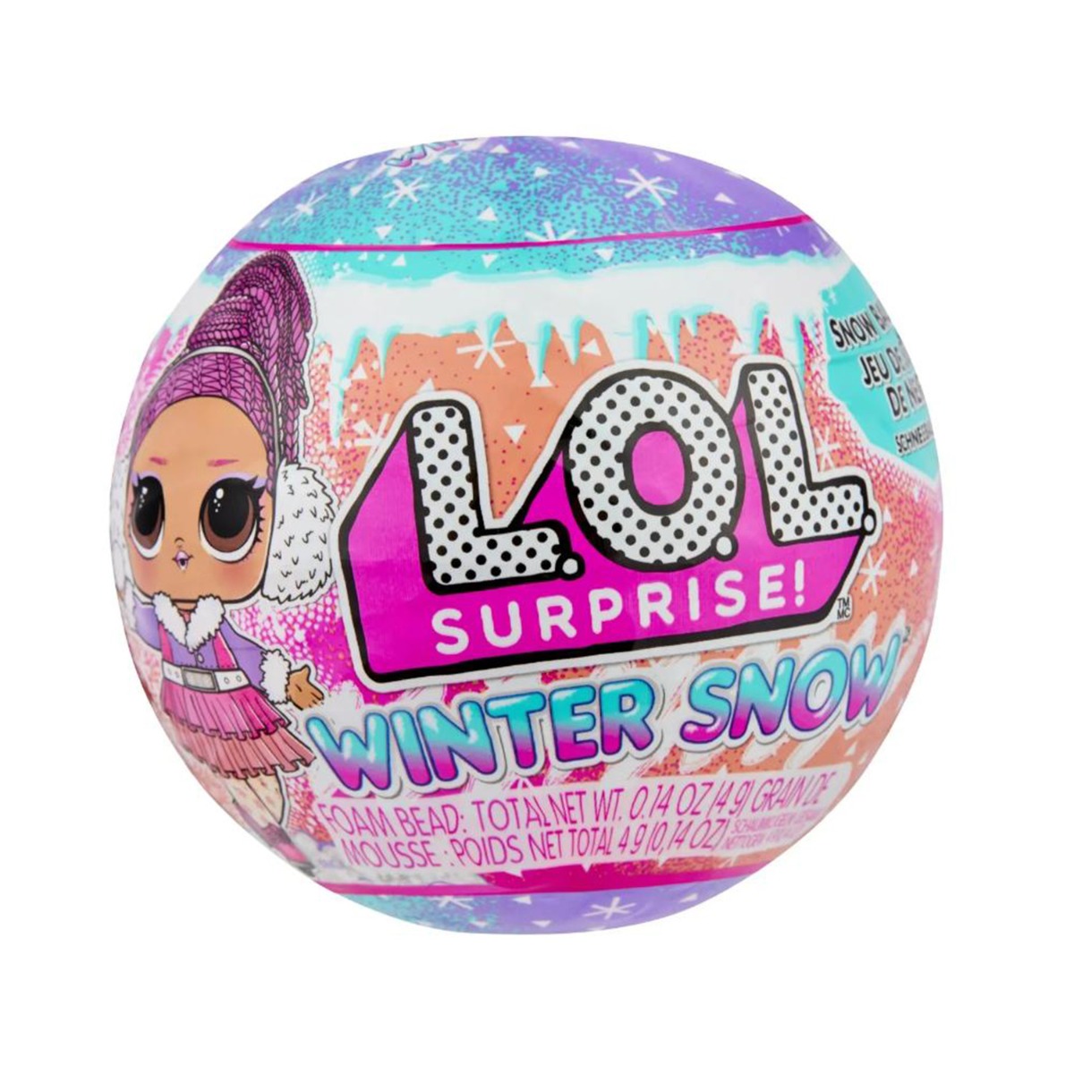 Papusa LOL Surprise Winter Snow, 7 Surprize