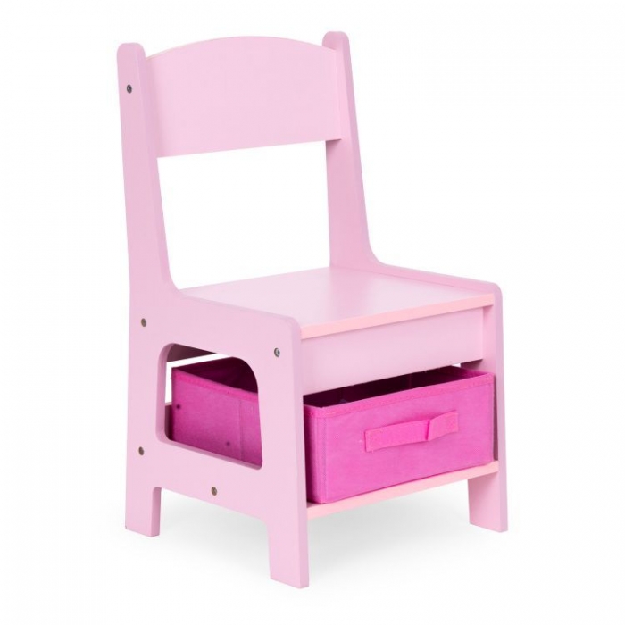 Set Masa Scaune Ecotoys Roz Copii - imagine 10