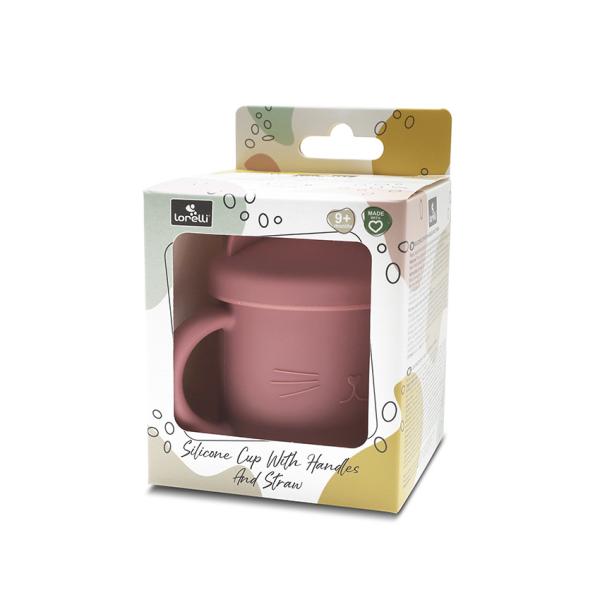 Cana Lorelli 200ml cu pai si manere silicon - imagine 3