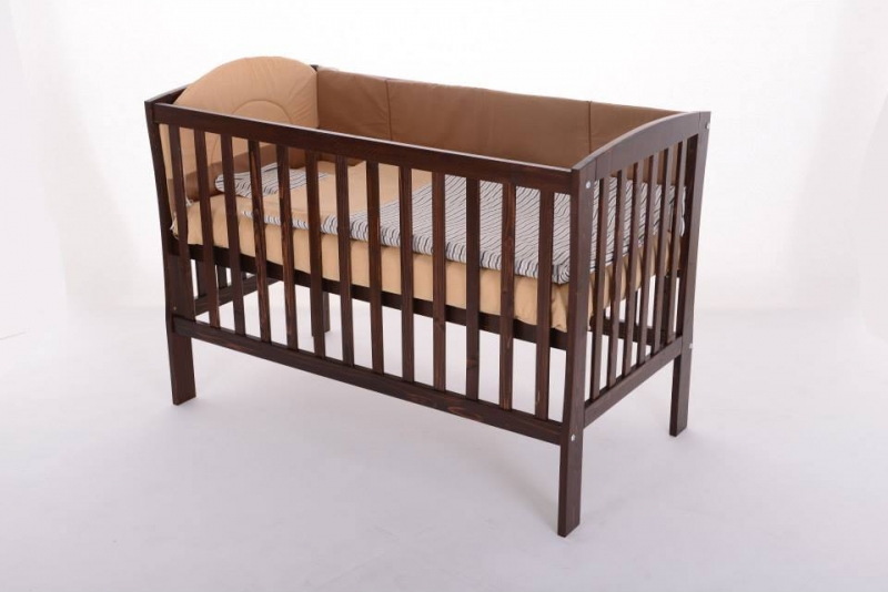 Patut Bebe Junior DeLuxe Mesterel, Lemn Masiv - imagine 2