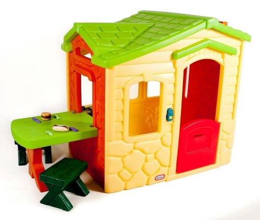 Căsuță Picnic cu Terasă Crem Little Tikes