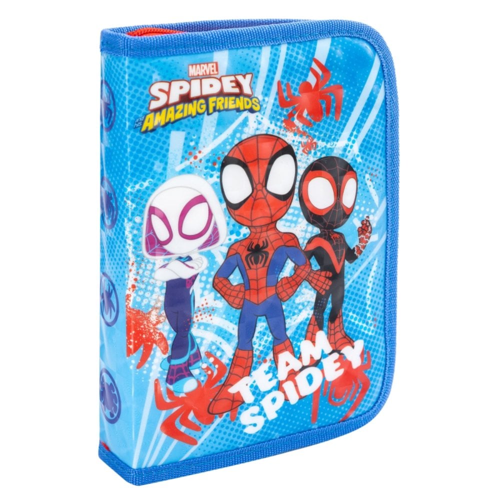 Penar Spiderman cu 2 flapsuri, 29 compartimente