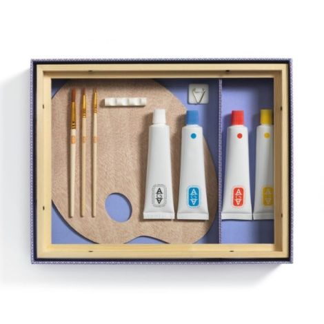 Atelier Pictură Flori Djeco - Relaxare Creativă - imagine 3