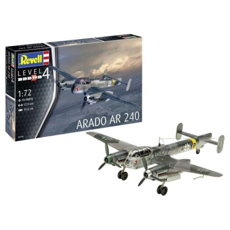 Aeromacheta Revell Arado AR240 - Model Detaliat