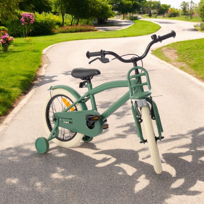 Bicicleta Procart Verde 16" Copii 4-6 Ani - imagine 5