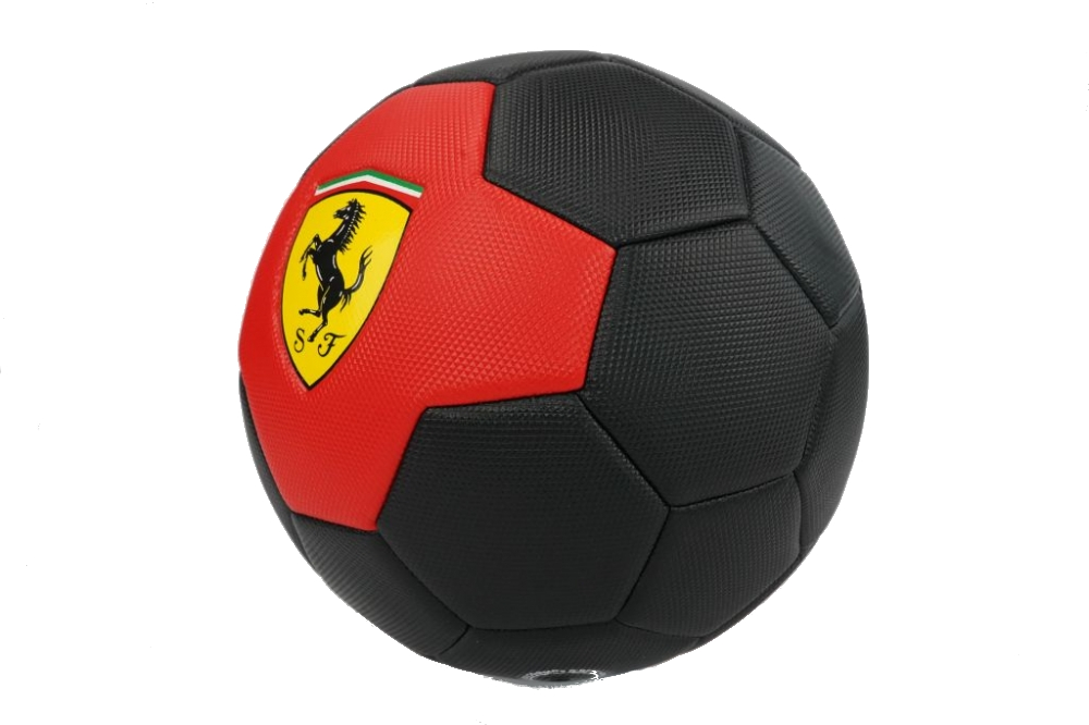 Minge Fotbal Ferrari Size 5, Rosu-Negru - imagine 7