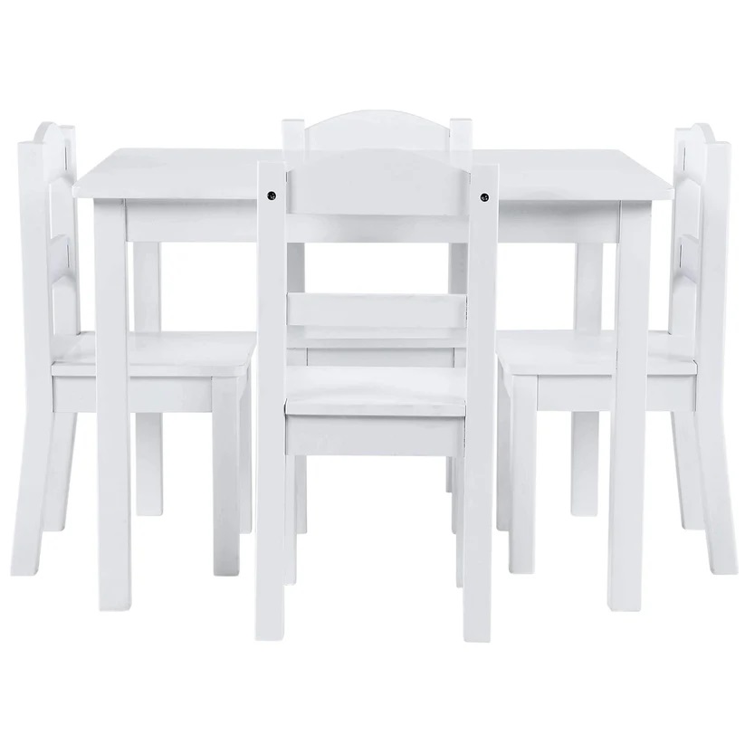 Set Masă și 4 Scaune Copii Ginger Home, Sigur și Elegant