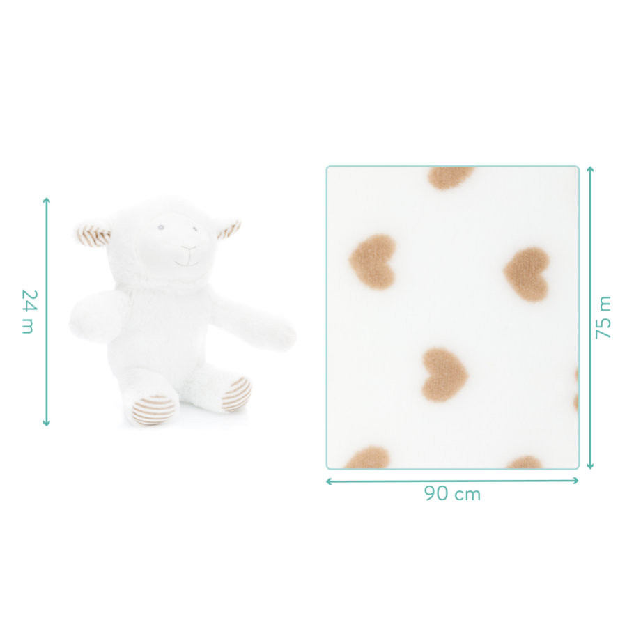 Paturica Pufoasa Fillikid cu Jucarie Oita, 24cm - imagine 3