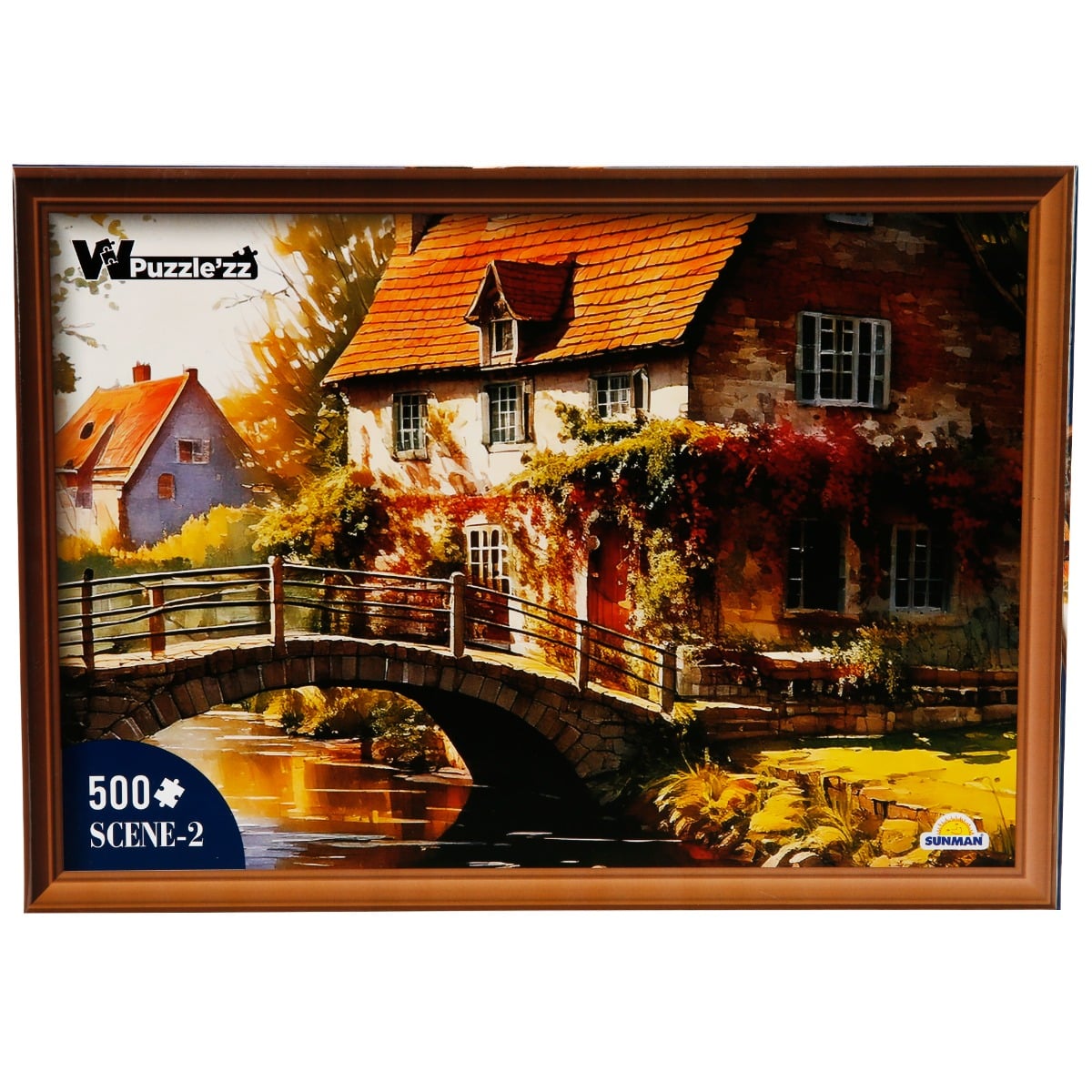 Witty Puzzlezz Pod Casa 500 piese - Relaxare Creativă
