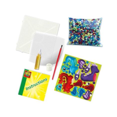 Set Dragoni 3D Beedz Ses Creative - Creatie Stralucitoare - imagine 3