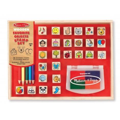 Stampile Melissa & Doug Obiecte Preferate - Creativitate