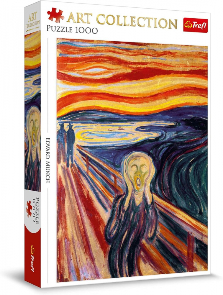 Puzzle Trefl 1000 piese Edvard Munch - Țipătul