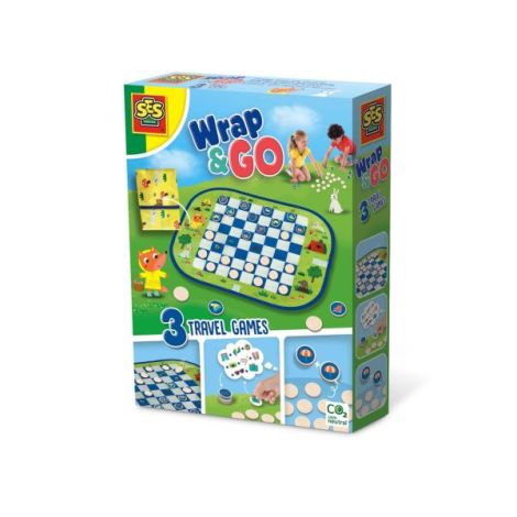 Set 3 Jocuri Ses Creative - Dame, Memorie, Vacanta